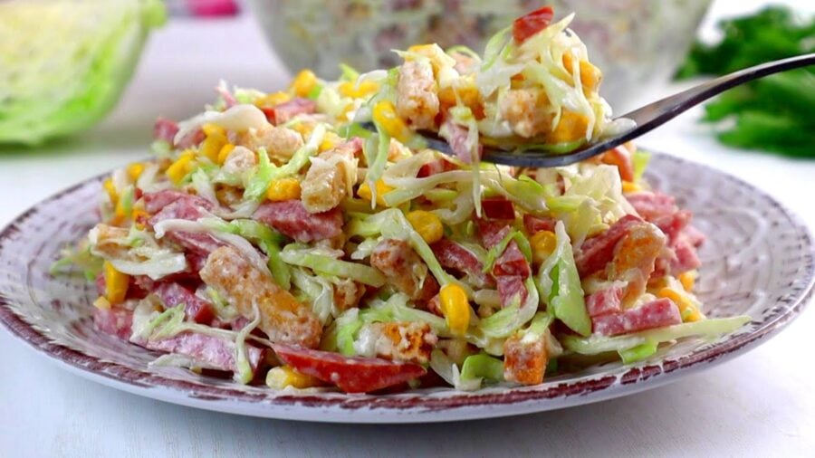 Вкусный и простой в приготовлении салат Моя Леди 